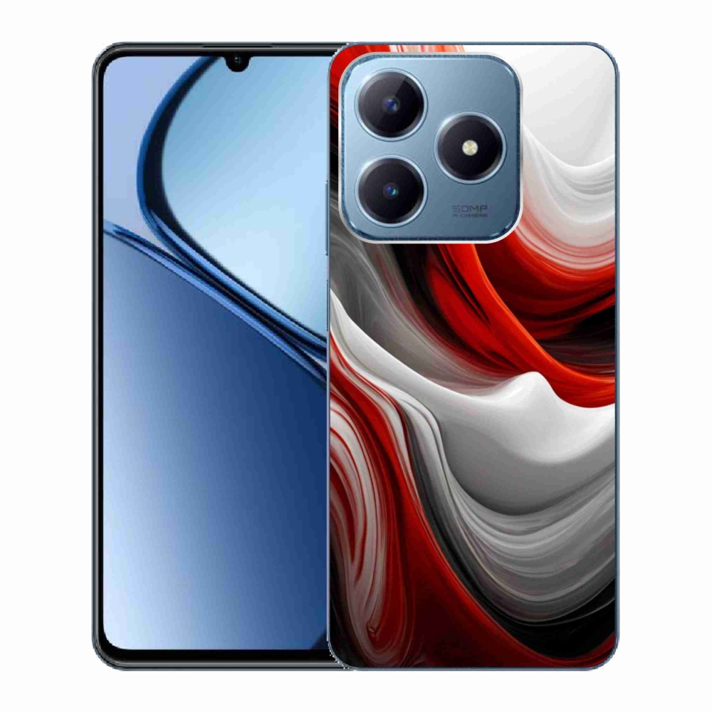 mmCase gélhuzat a Realme C63-hoz – absztrakt motívum 47