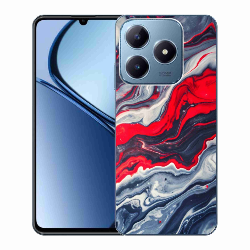 mmCase gélhuzat a Realme C63-hoz – absztrakt motívum 59