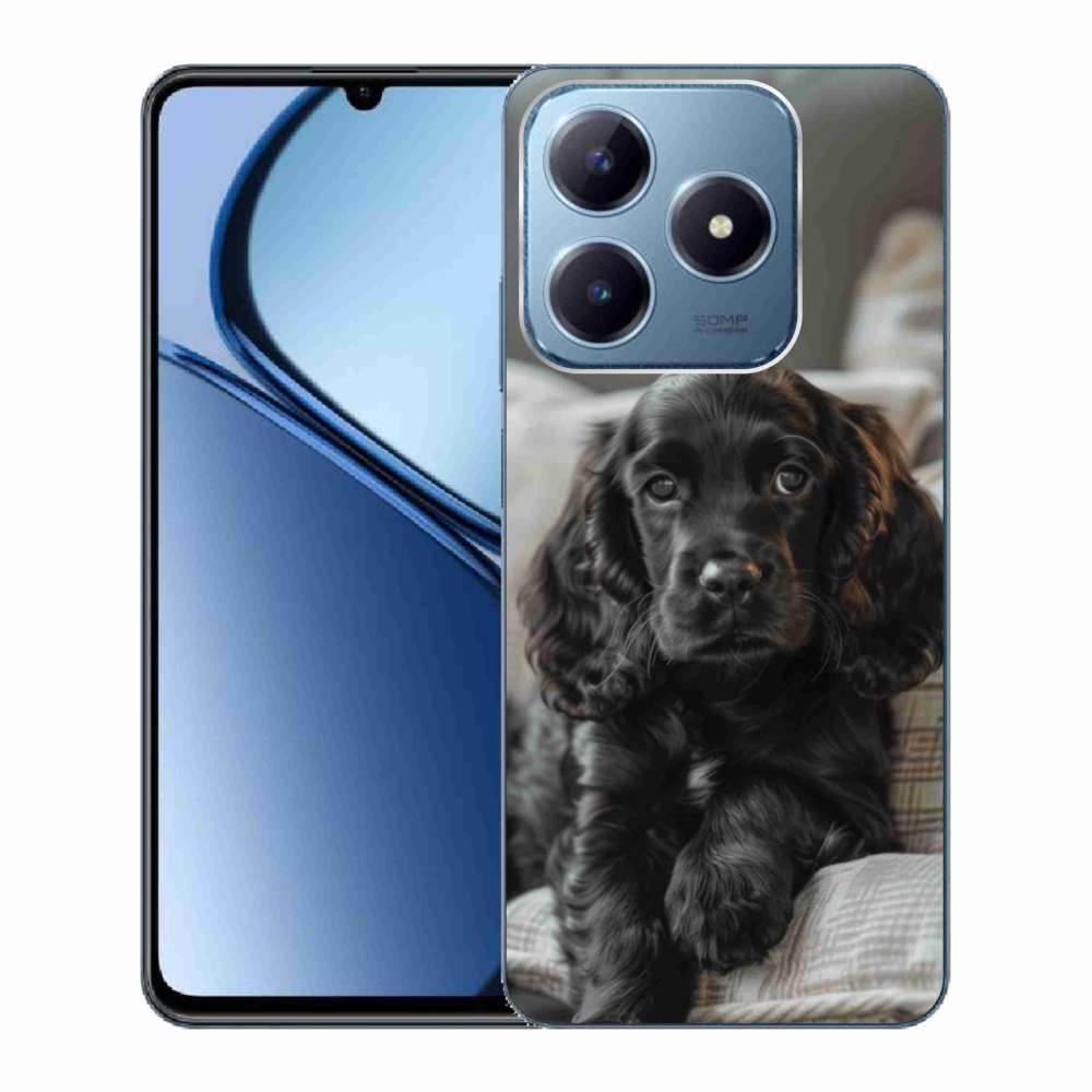 mmCase gélhuzat a Realme C63-hoz – angol cocker spániel