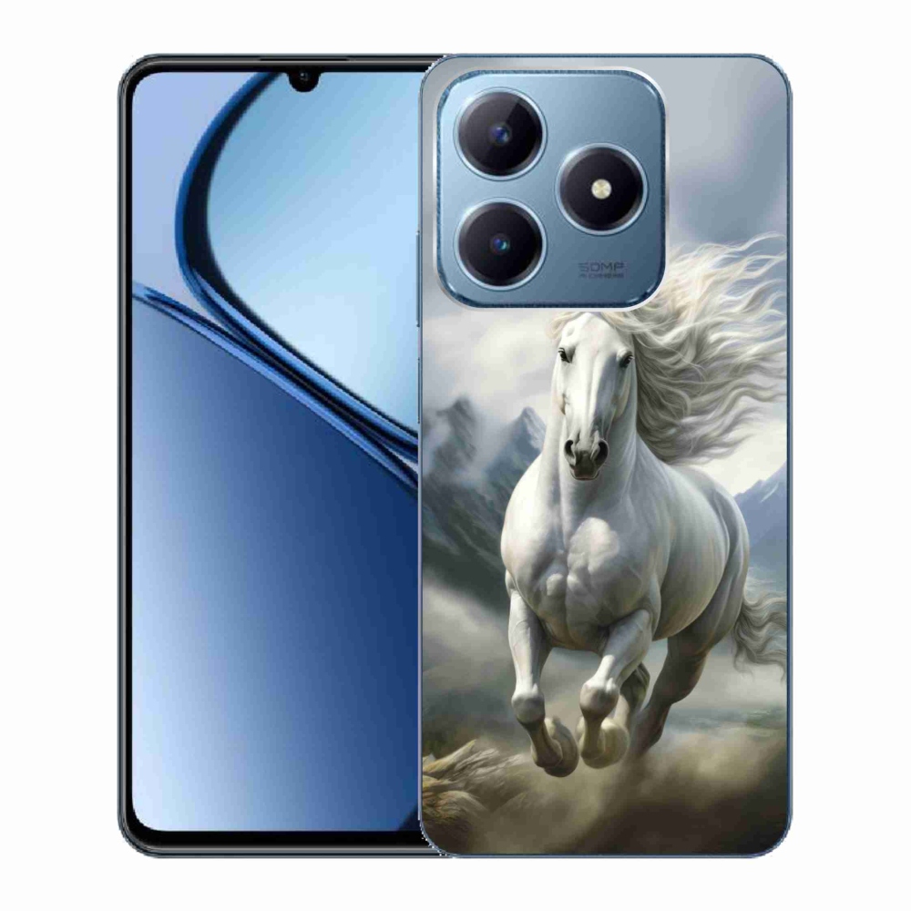 mmCase géltok a Realme C63-hoz – Futó fehér ló 3