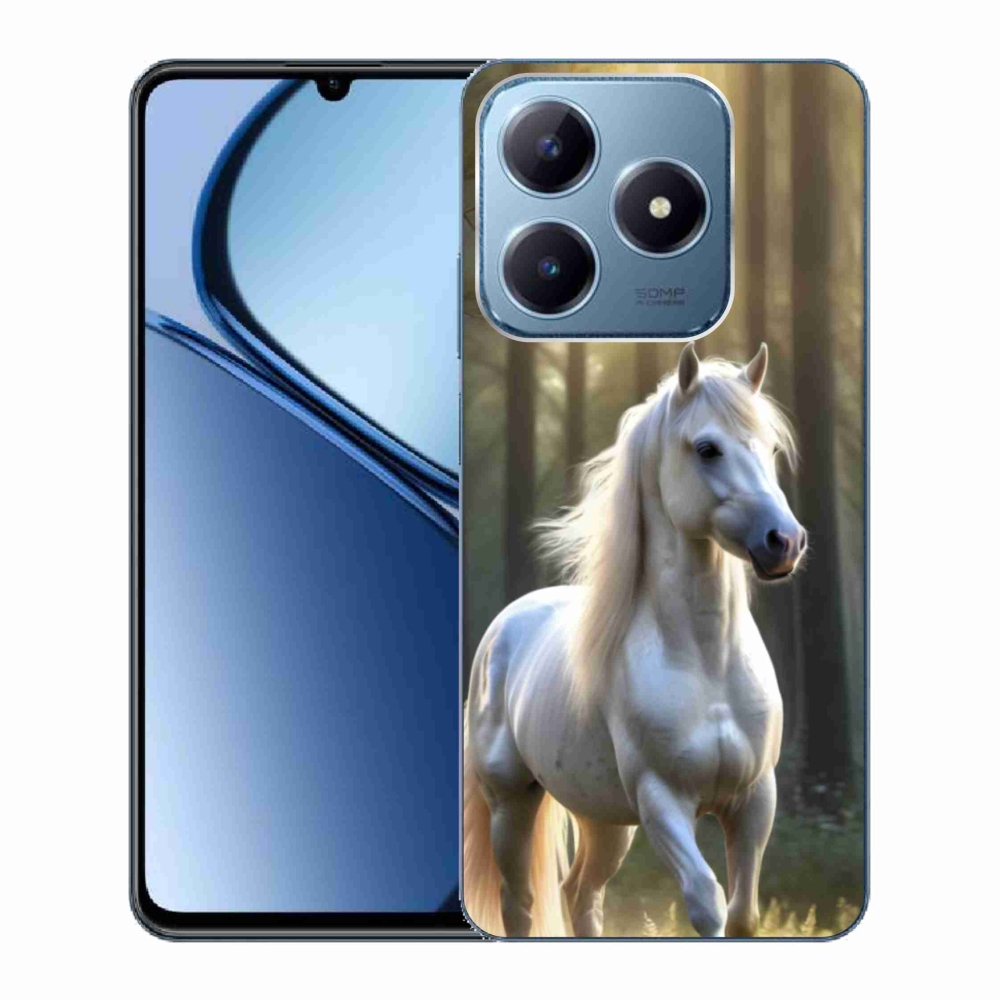 mmCase géltok a Realme C63-hoz – fehér ló 3