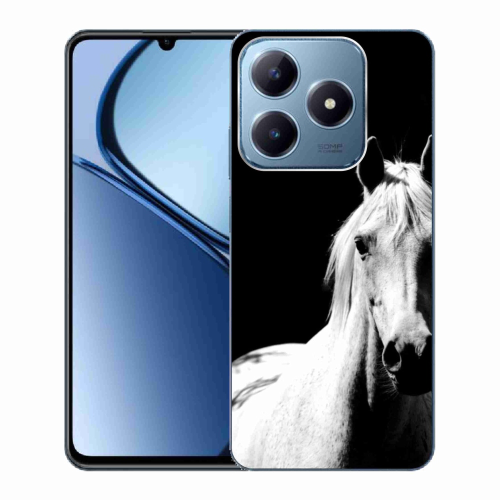 mmCase géltok a Realme C63-hoz – fehér ló 5
