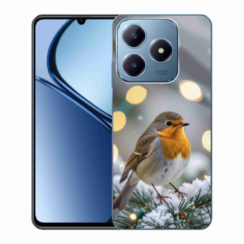 mmCase géltok a Realme C63-hoz – téli vörös