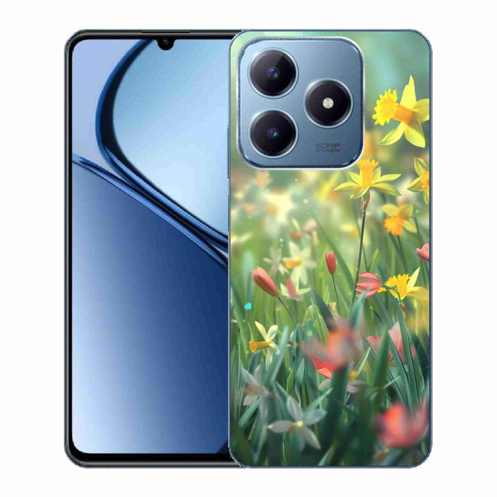 mmCase géltok a Realme C63-hoz – tavaszi virágok