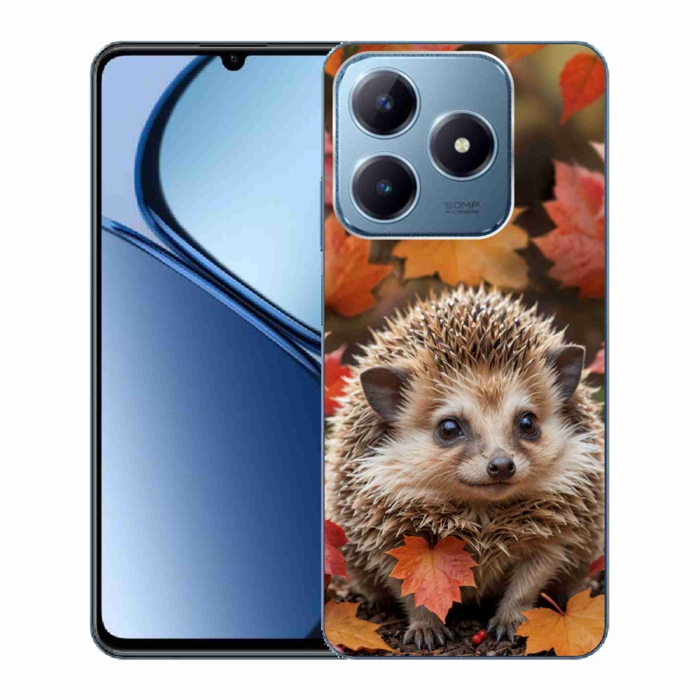 mmCase géltok a Realme C63-hoz – sündisznó a levelek között