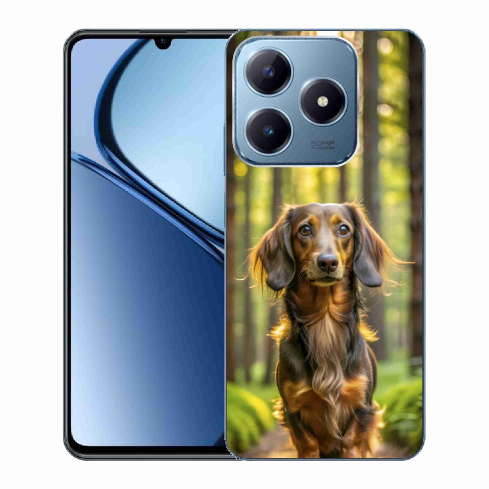 mmCase gél tok a Realme C63-hoz – dachshund 4