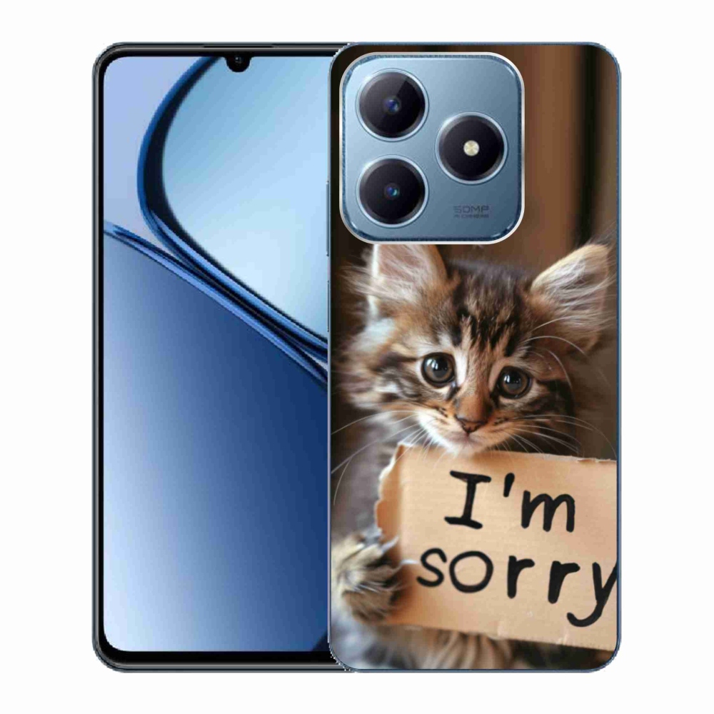 mmCase géltok a Realme C63-hoz – macskás mintával