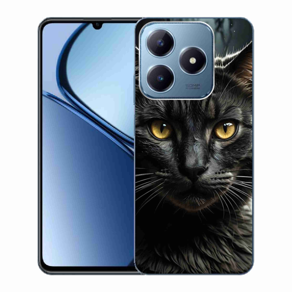 mmCase géltok a Realme C63-hoz – macskás mintázat 3