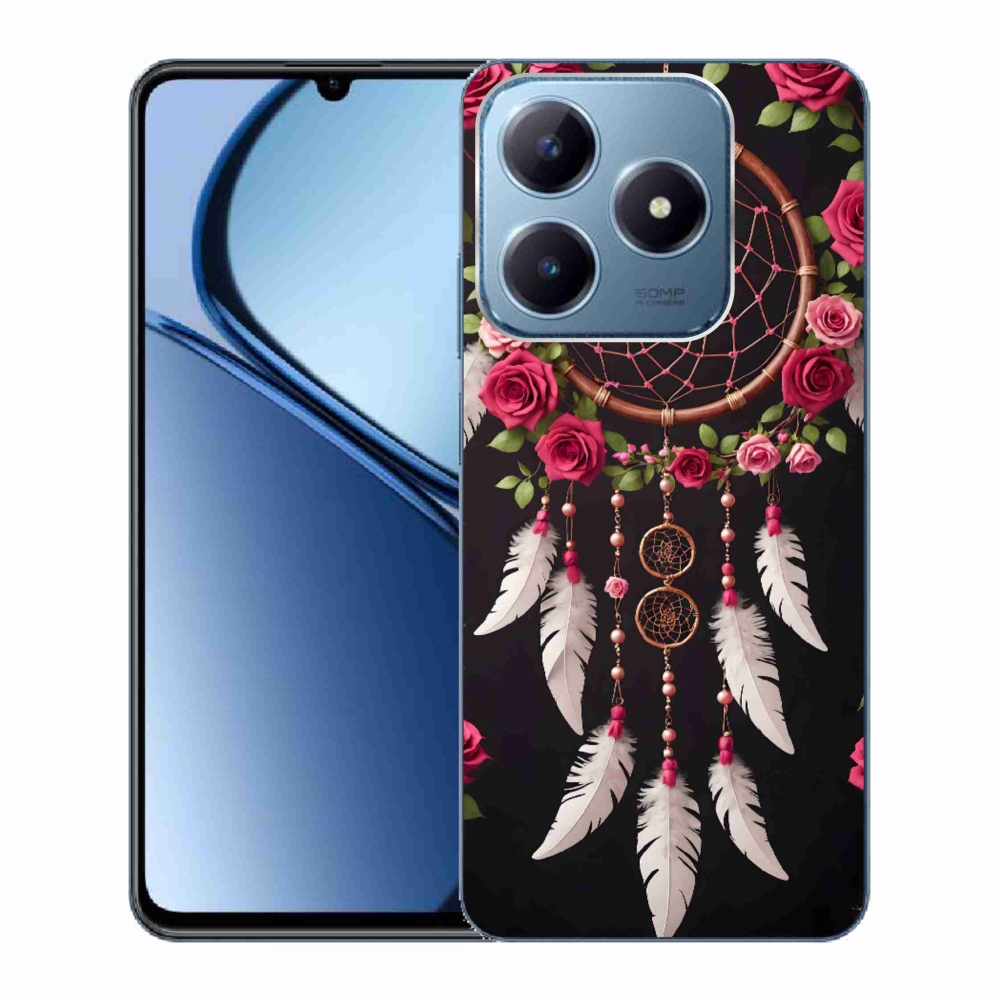 mmCase géltok a Realme C63-hoz – álomfogó rózsákkal