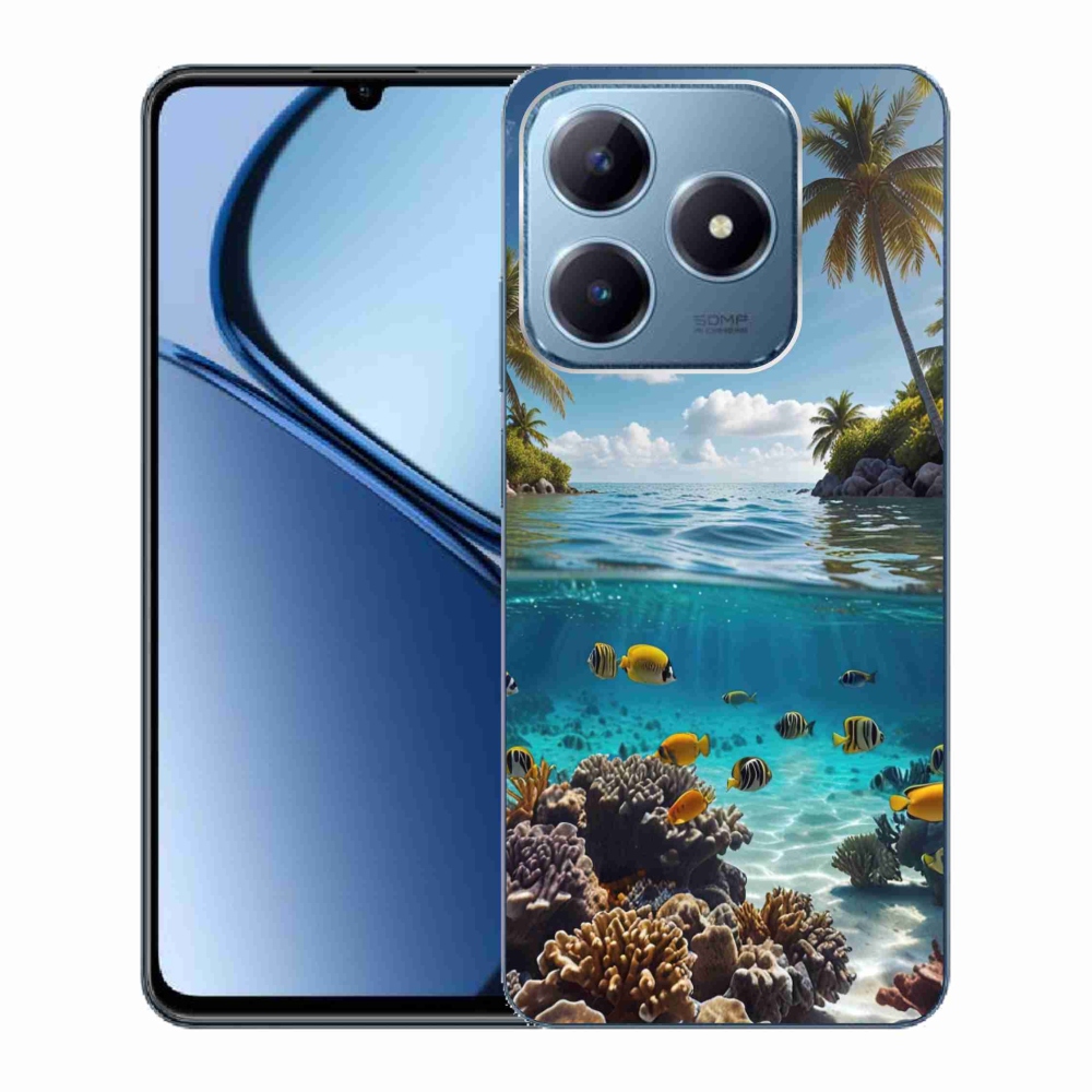 mmCase gélhuzat a Realme C63-hoz – Tengeri világ 4
