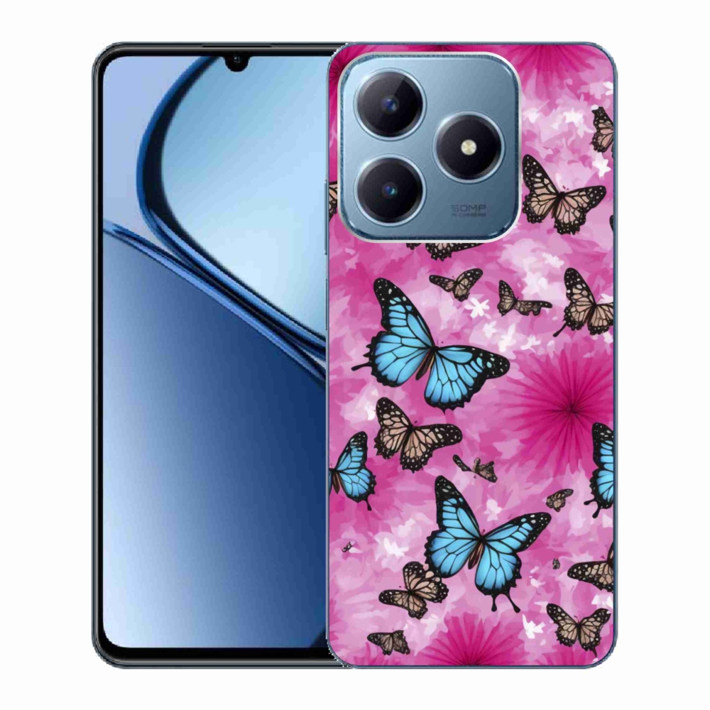 mmCase géltok a Realme C63-hoz – pillangókert