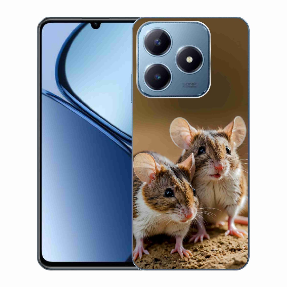 mmCase gélhuzat a Realme C63-hoz – egérpár