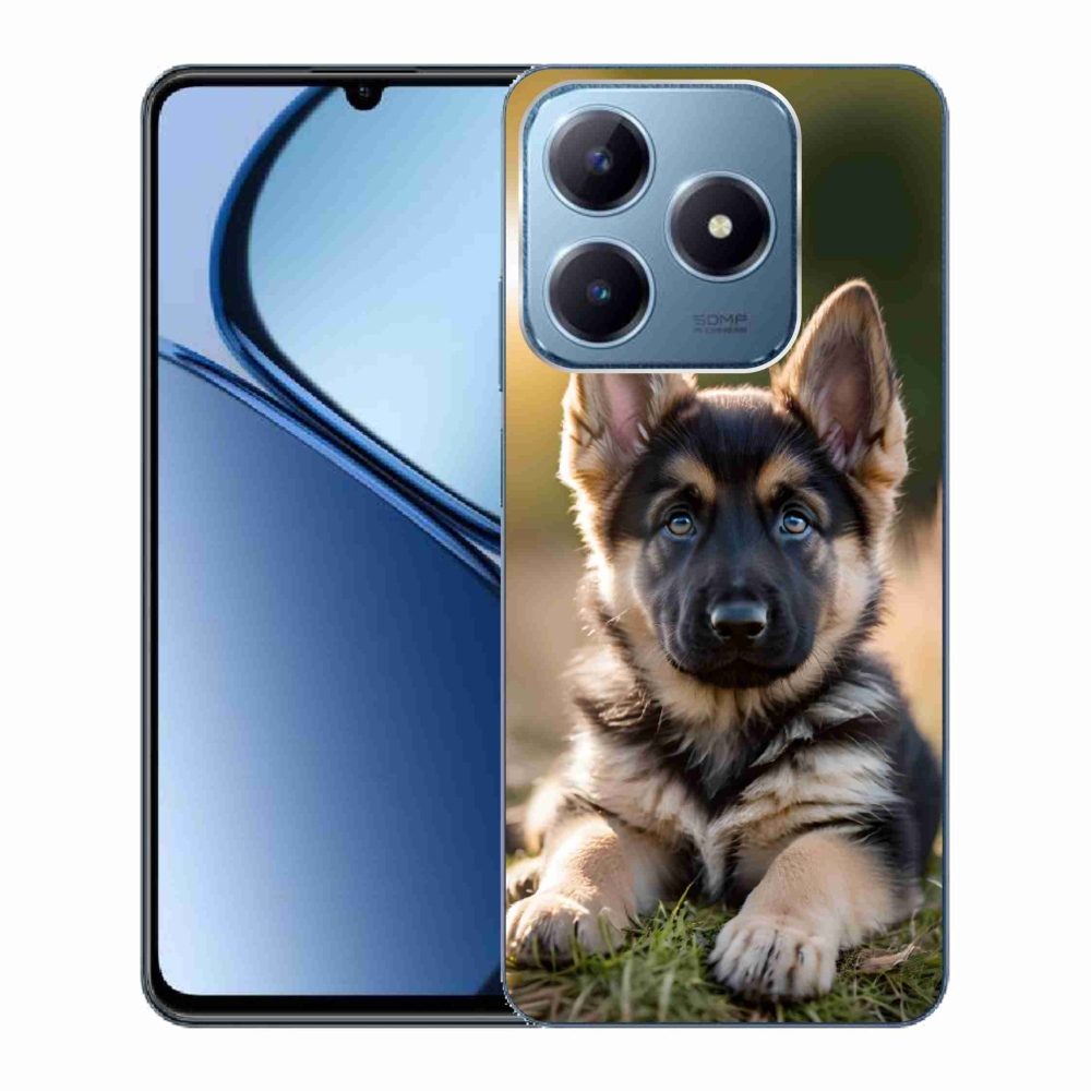 mmCase géltok a Realme C63-hoz – német juhászkutya a természetben
