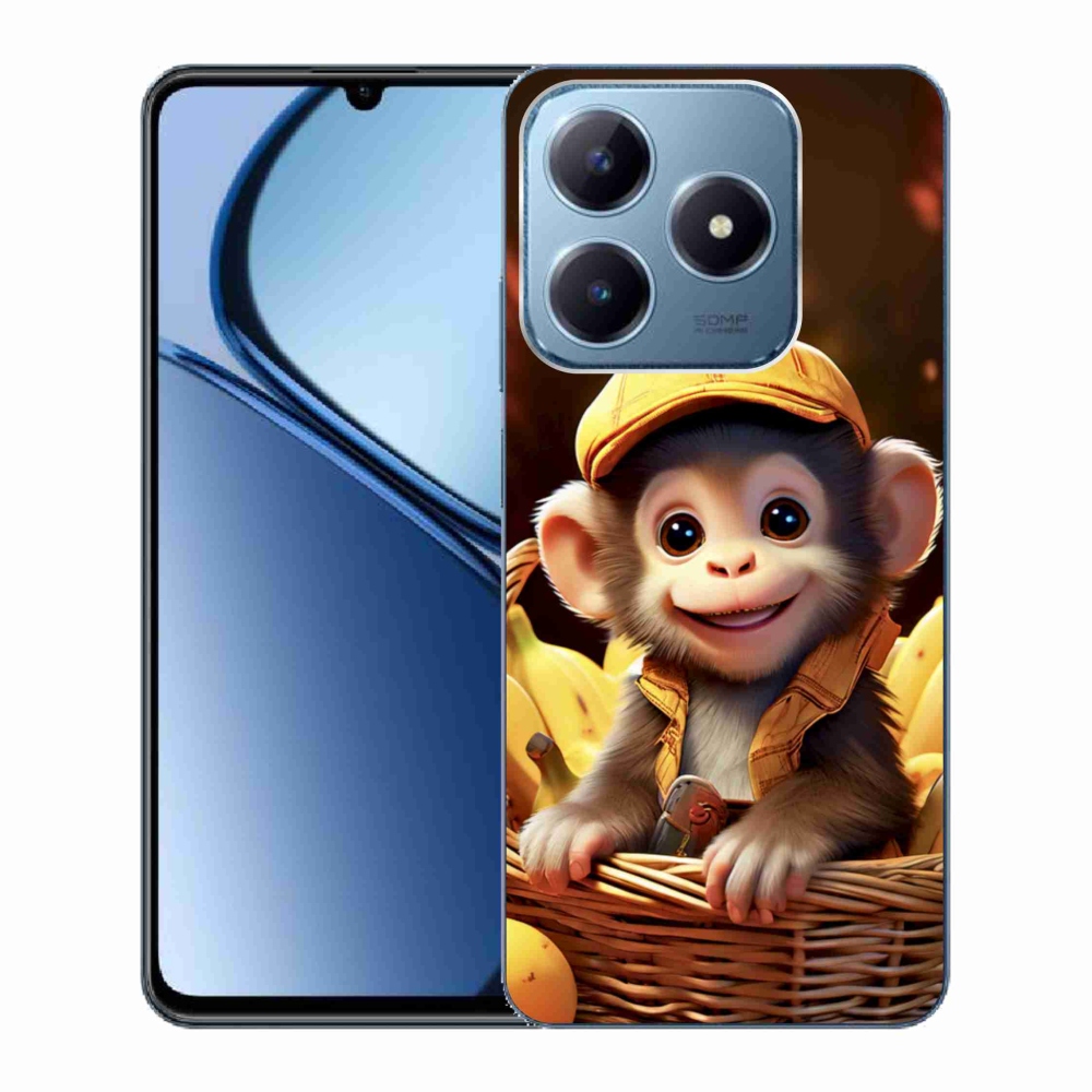 mmCase géltok a Realme C63-hoz – majom a kosárban
