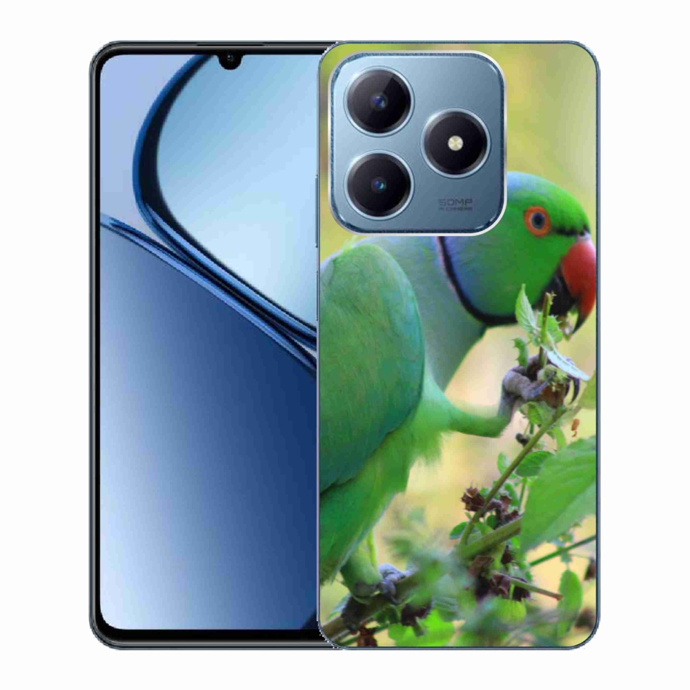 mmCase gélhuzat a Realme C63-hoz – alexandri papagáj