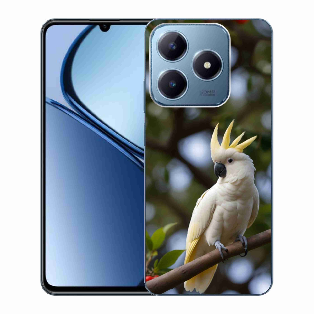mmCase géltok a Realme C63-hoz – kakadu papagáj 3