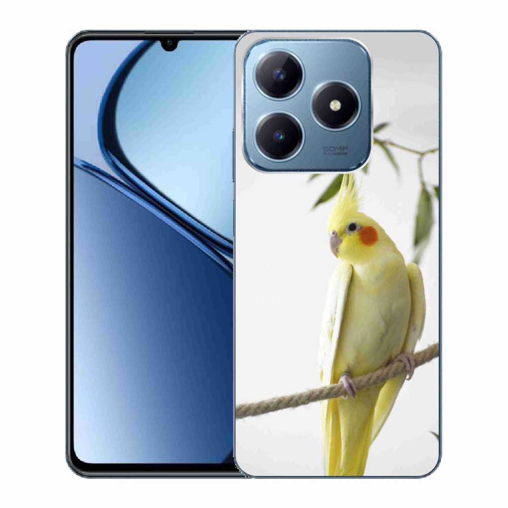 mmCase géltok a Realme C63-hoz – tollas papagáj