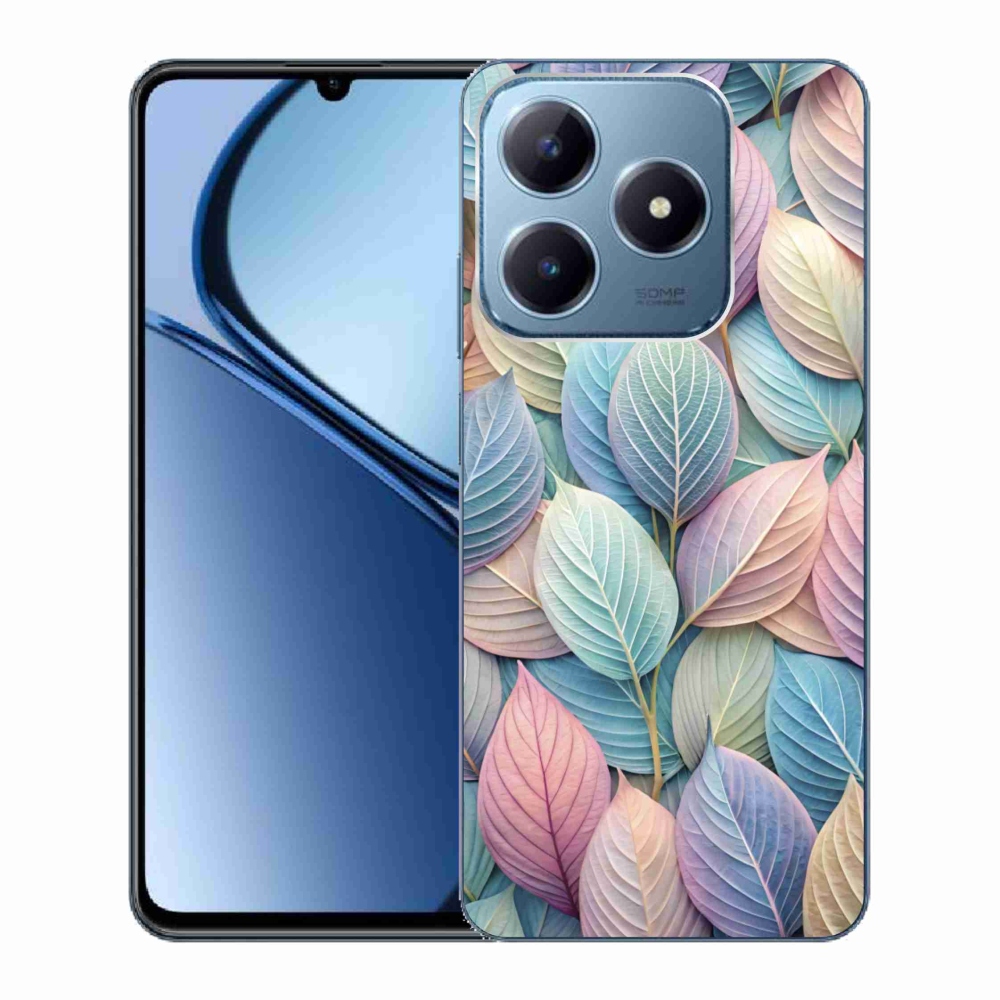 mmCase géltok a Realme C63-hoz – pasztell levelek