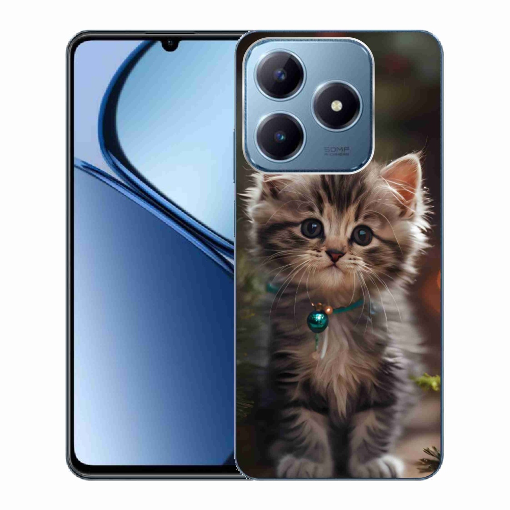 mmCase gél tok a Realme C63-hoz – aranyos cica 11