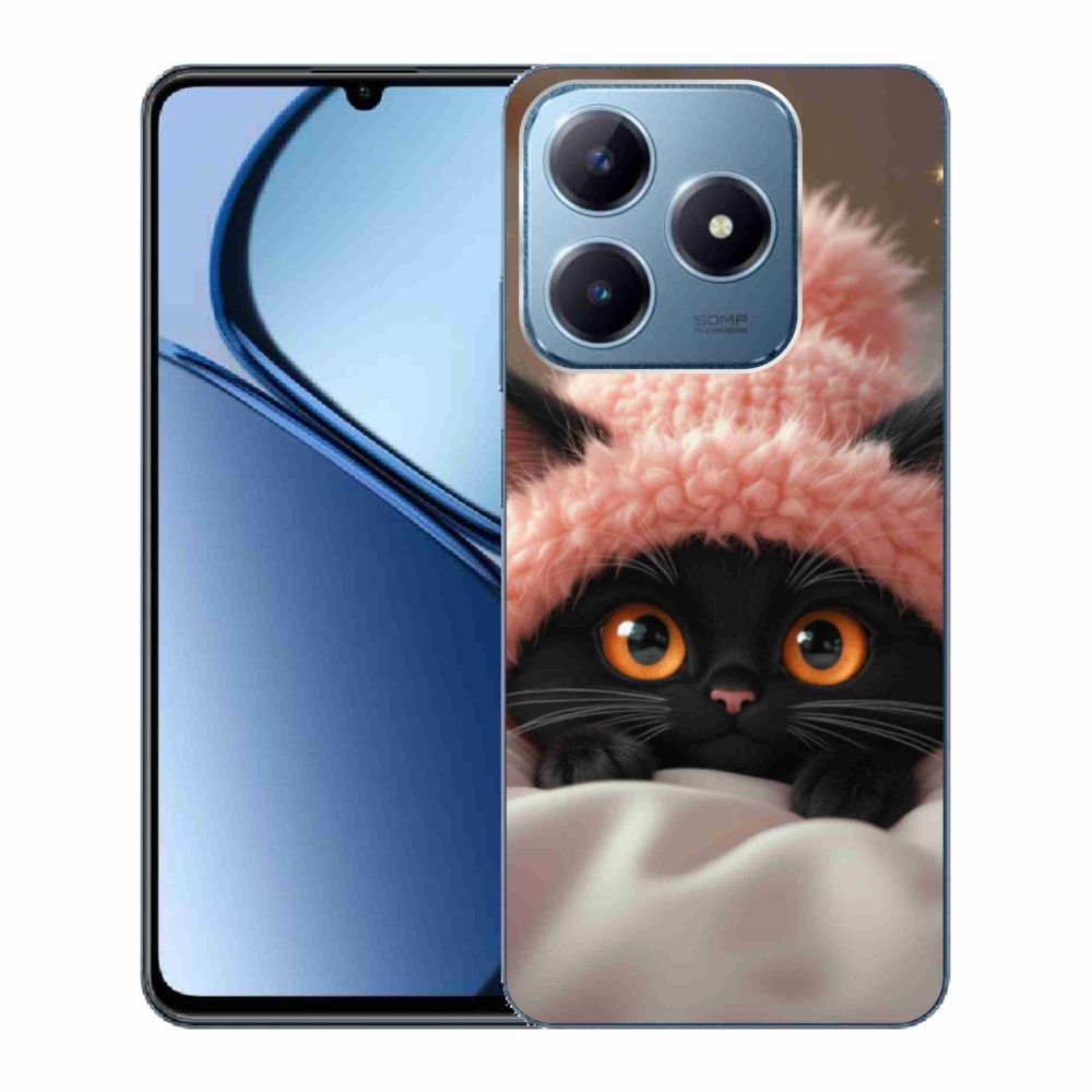 mmCase gél tok a Realme C63-hoz – aranyos cica 7