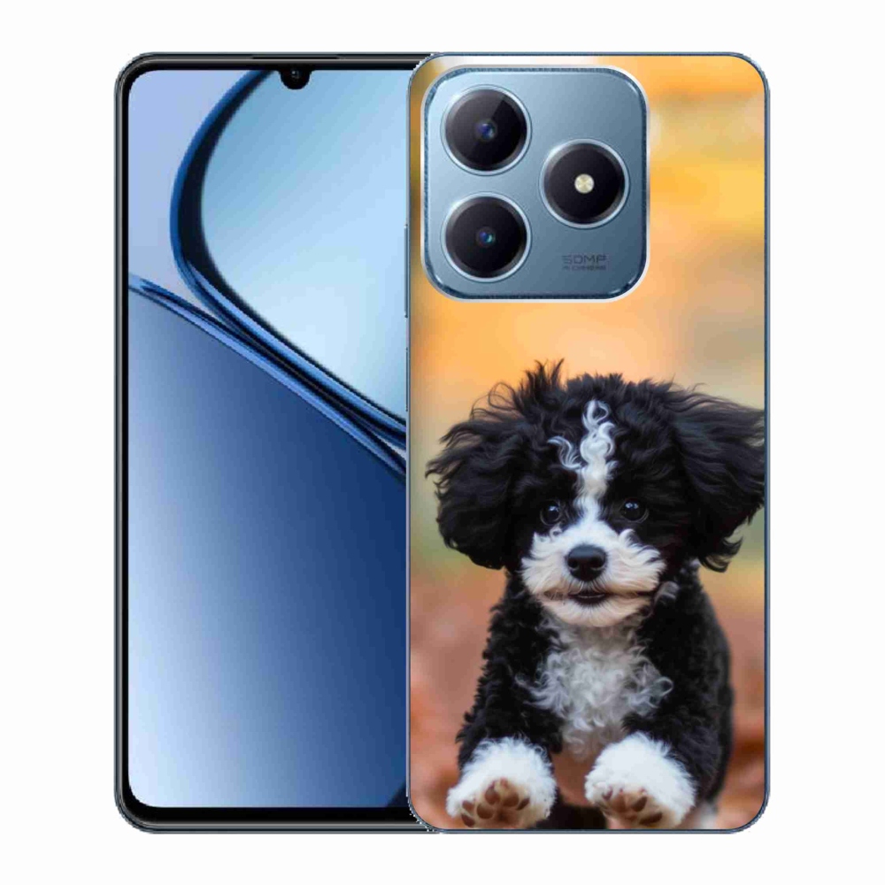 mmCase gél tok a Realme C63-hoz – aranyos kiskutya 2