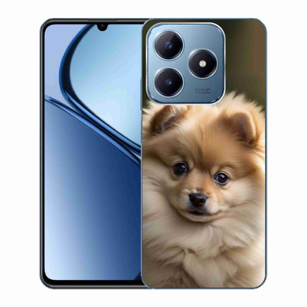 mmCase géltok a Realme C63-hoz – aranyos pomerániai 2