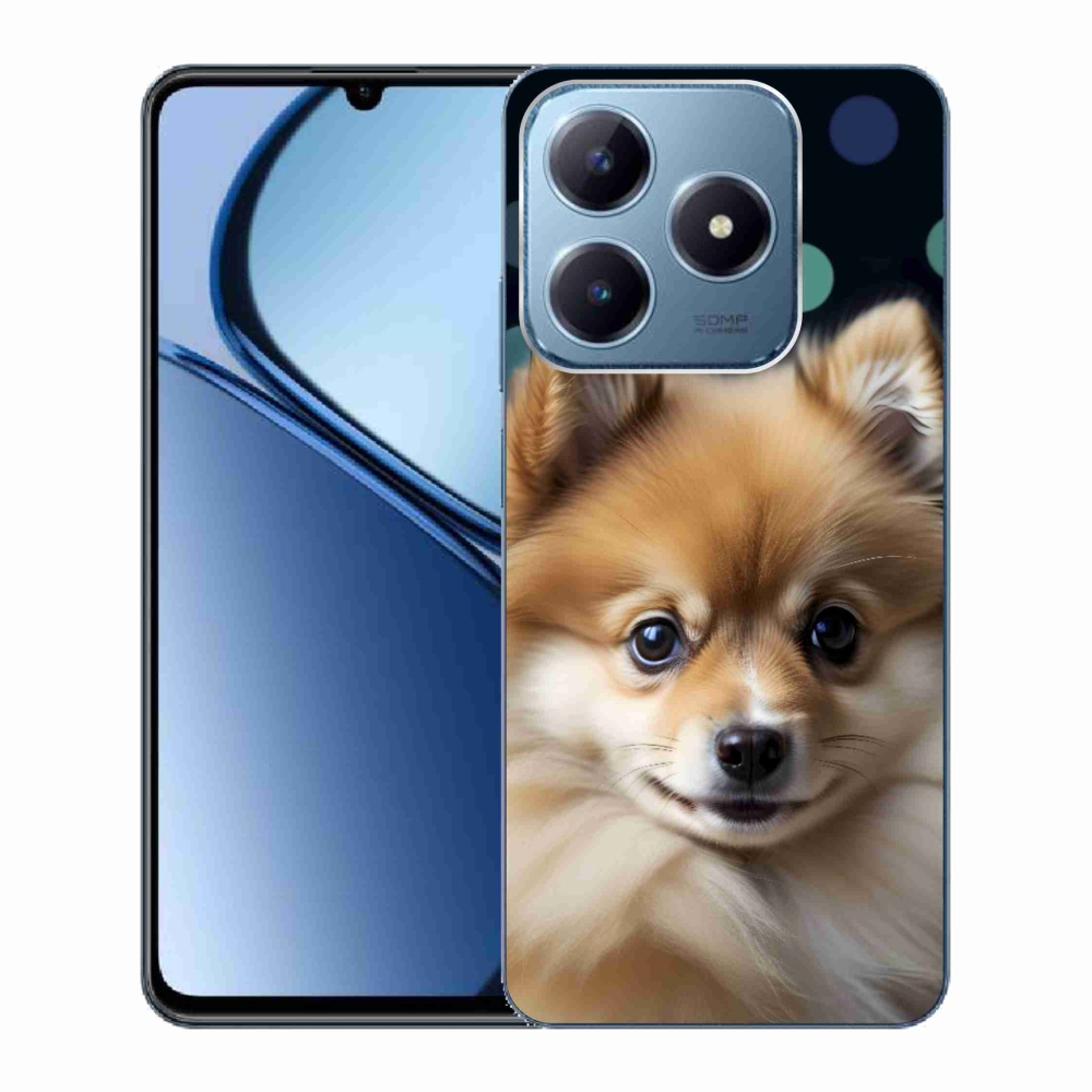 mmCase géltok a Realme C63-hoz – aranyos pomerániai
