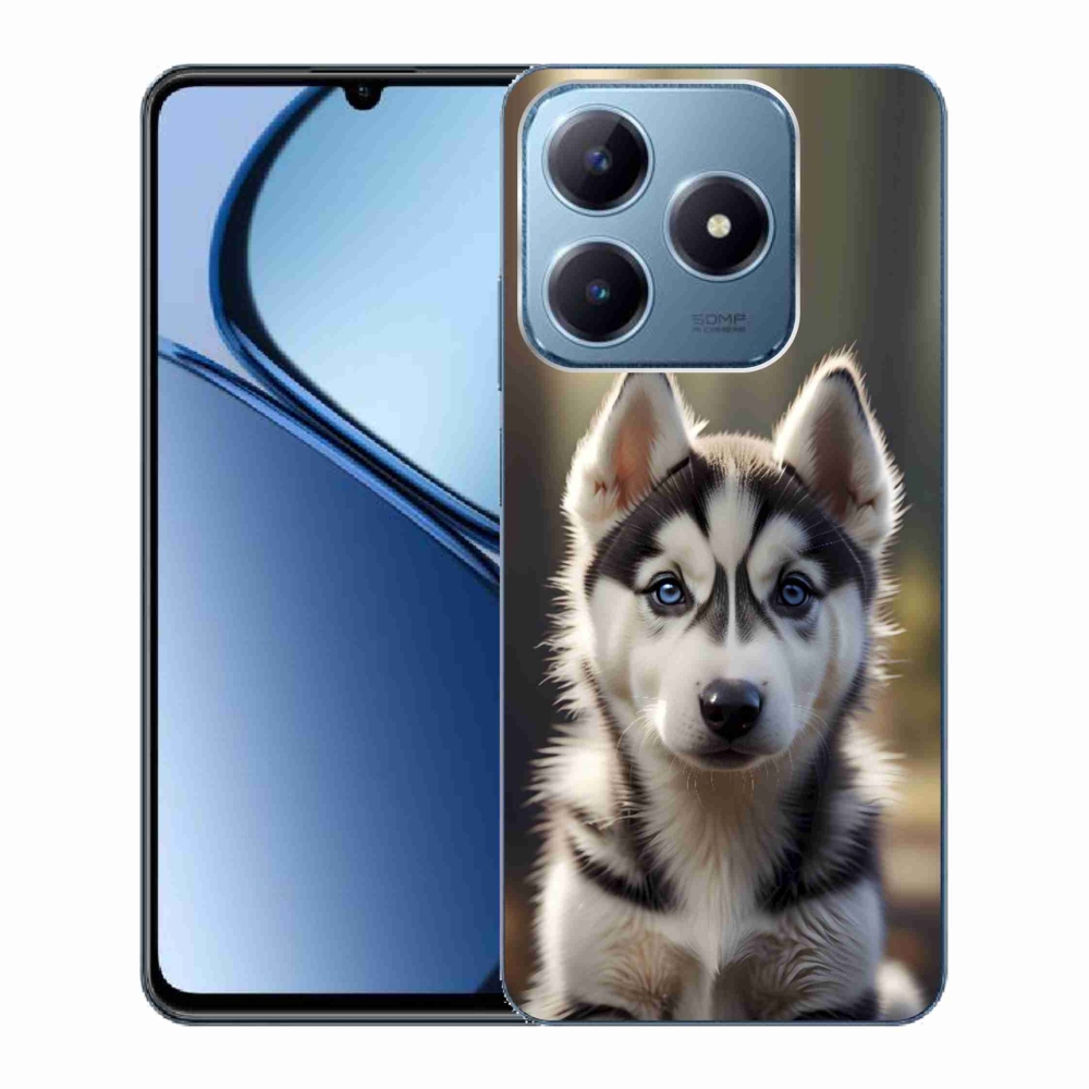 mmCase géltok a Realme C63-hoz – aranyos szibériai husky