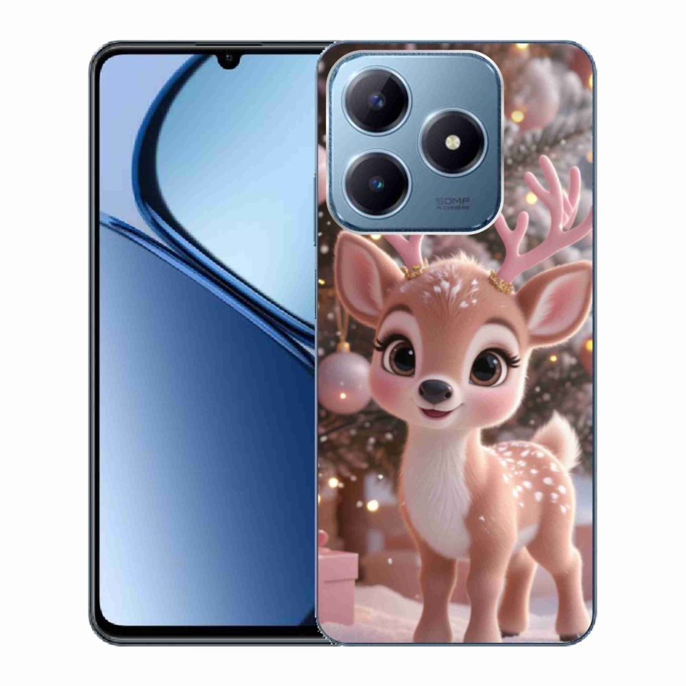 mmCase géltok a Realme C63-hoz – aranyos rénszarvas