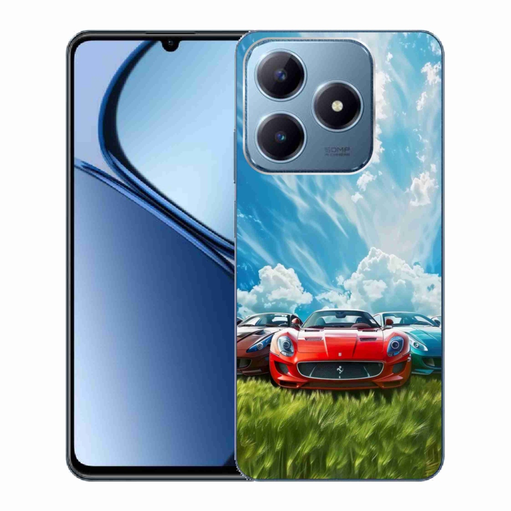 mmCase gél tok a Realme C63-hoz – sportautók