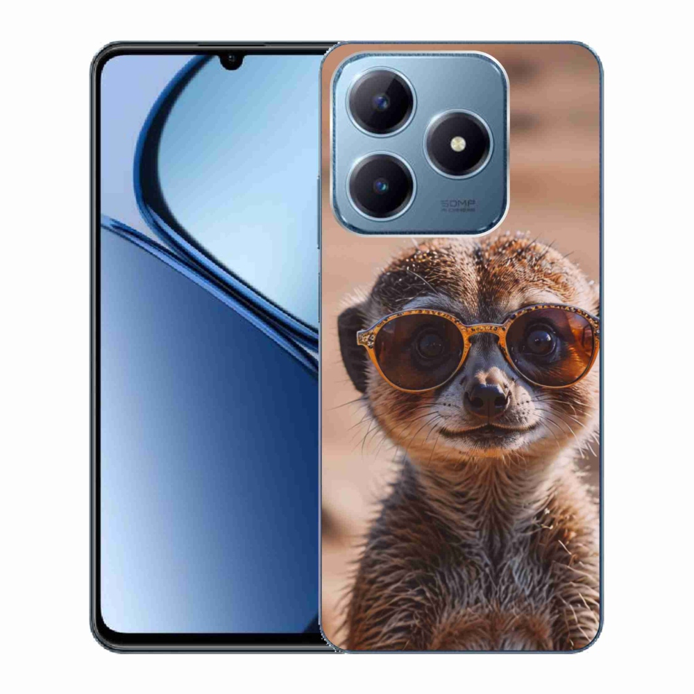 mmCase gélhuzat a Realme C63-hoz – stílusos szurikáta