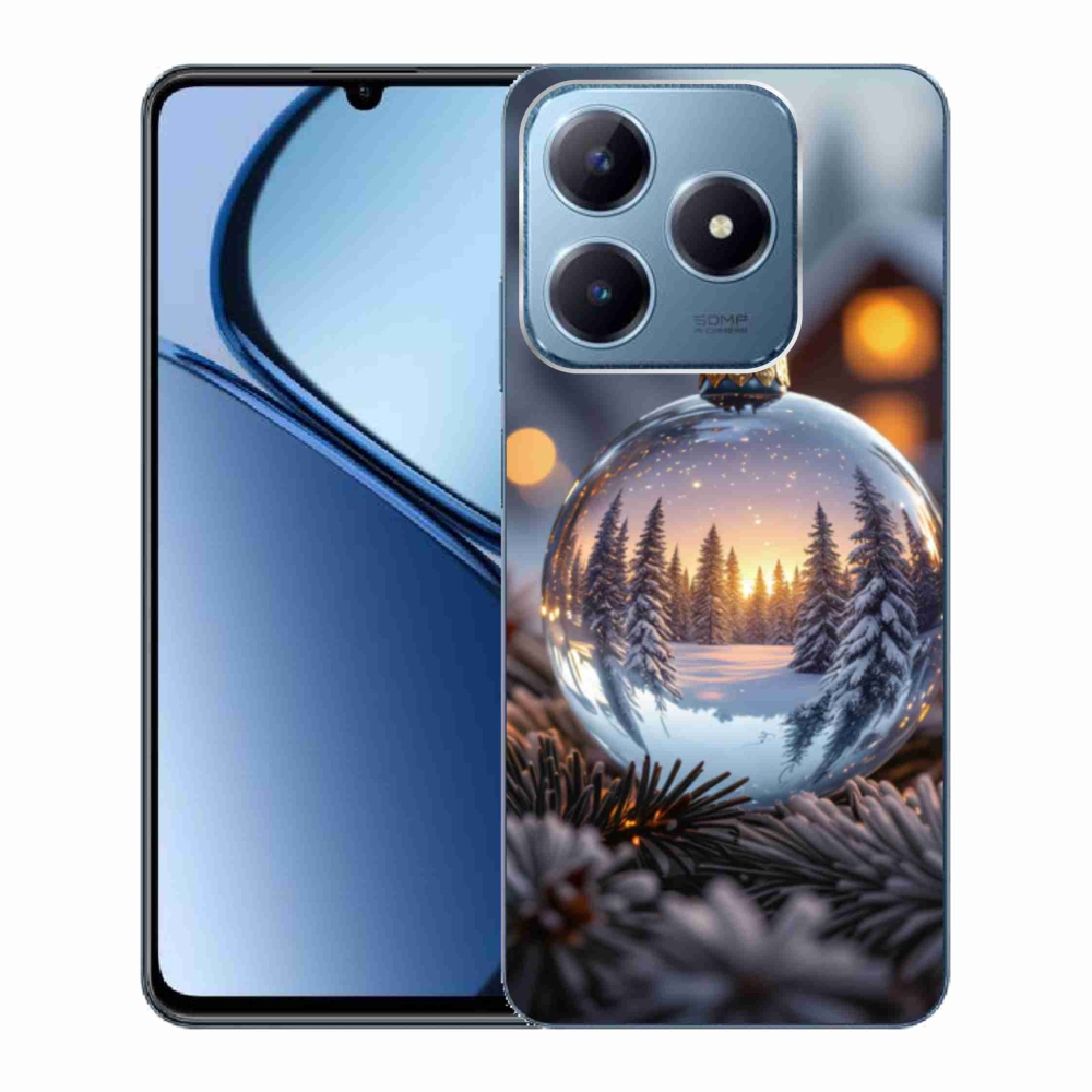 mmCase gél tok a Realme C63-hoz – karácsonyi dísz