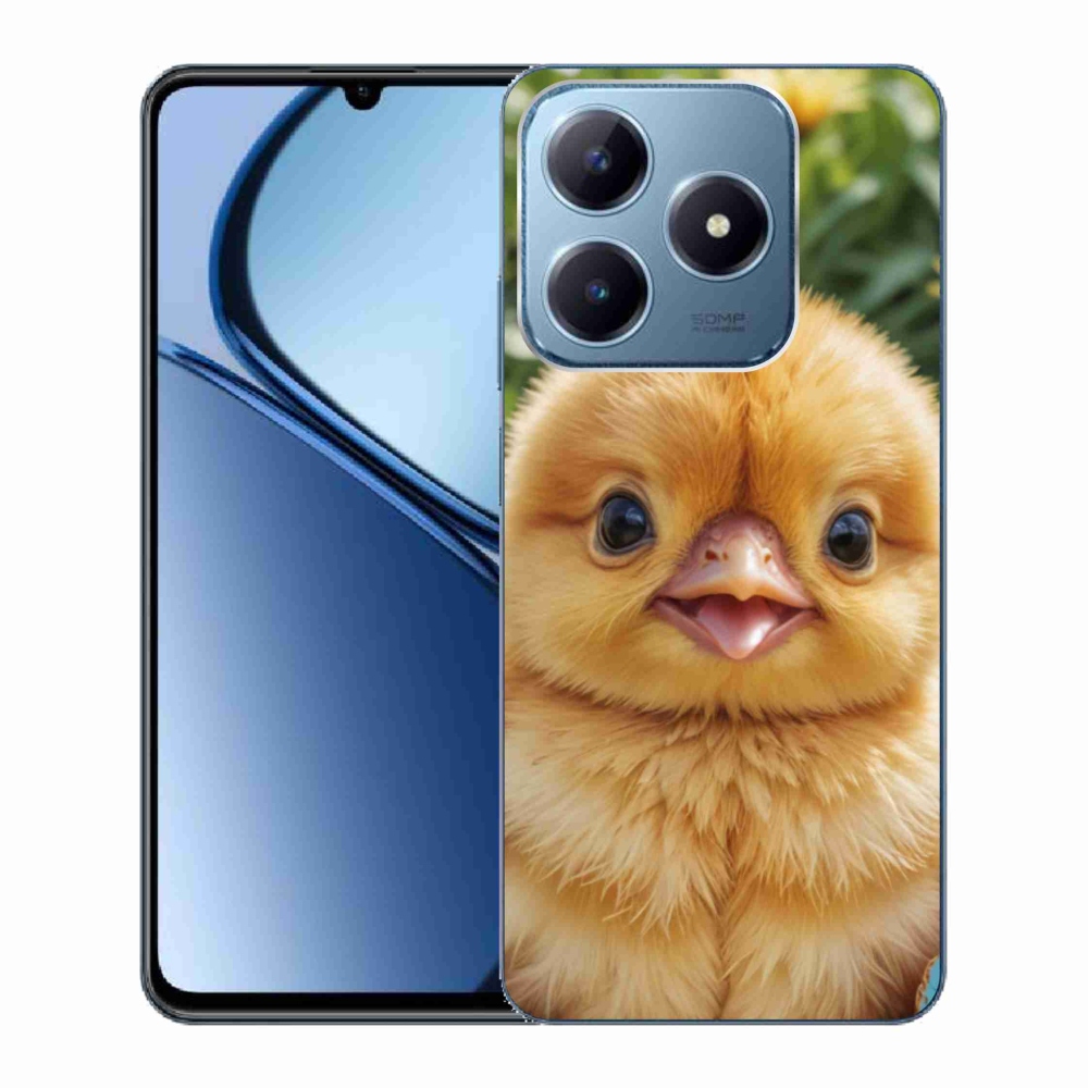 mmCase gél tok a Realme C63-hoz – vidám kiscsibe