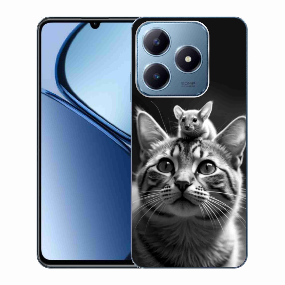 mmCase gélhuzat a Realme C63-hoz – Állati barátság 2