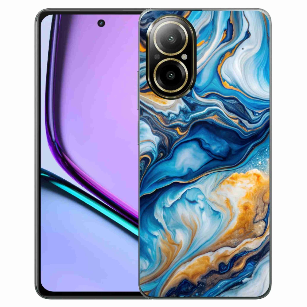 mmCase gélhuzat a Realme C67-hez – absztrakt motívum 34