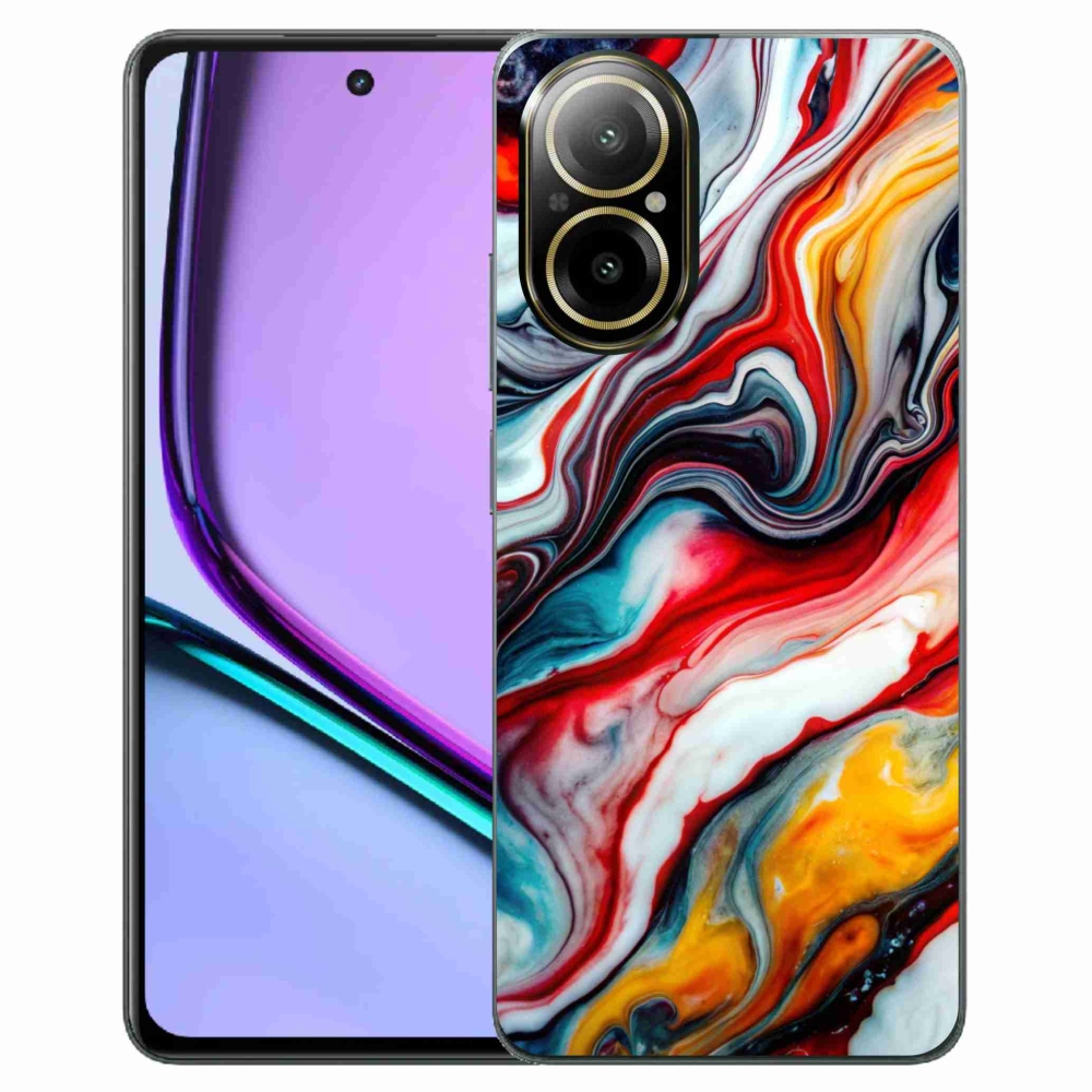 mmCase gélhuzat a Realme C67-hez – absztrakt motívum 35