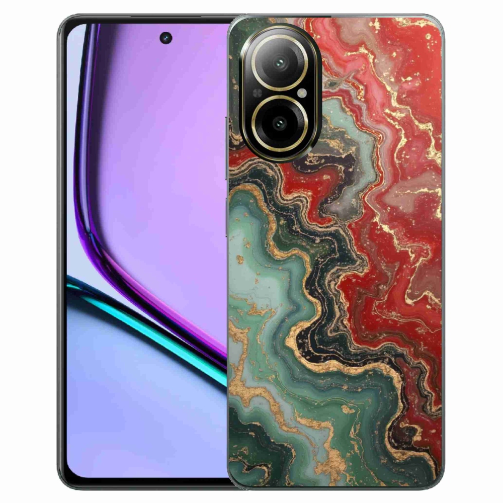 mmCase gélhuzat a Realme C67-hez – absztrakt motívum 55
