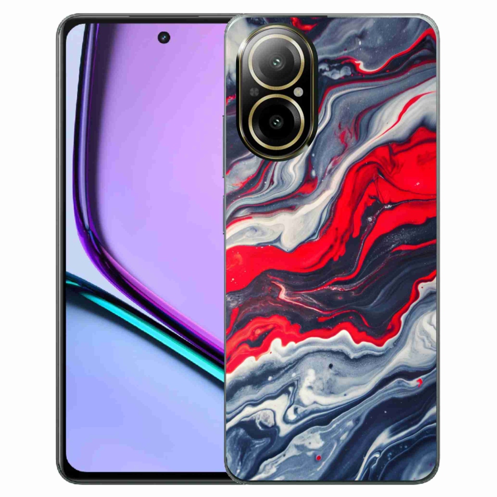 mmCase gélhuzat a Realme C67-hez – absztrakt motívum 59