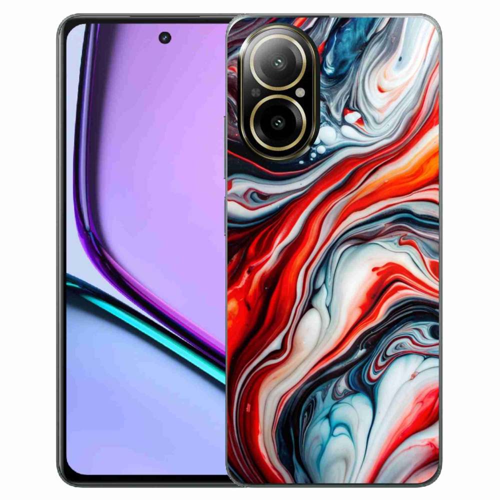 mmCase gélhuzat a Realme C67-hez – absztrakt motívum 63