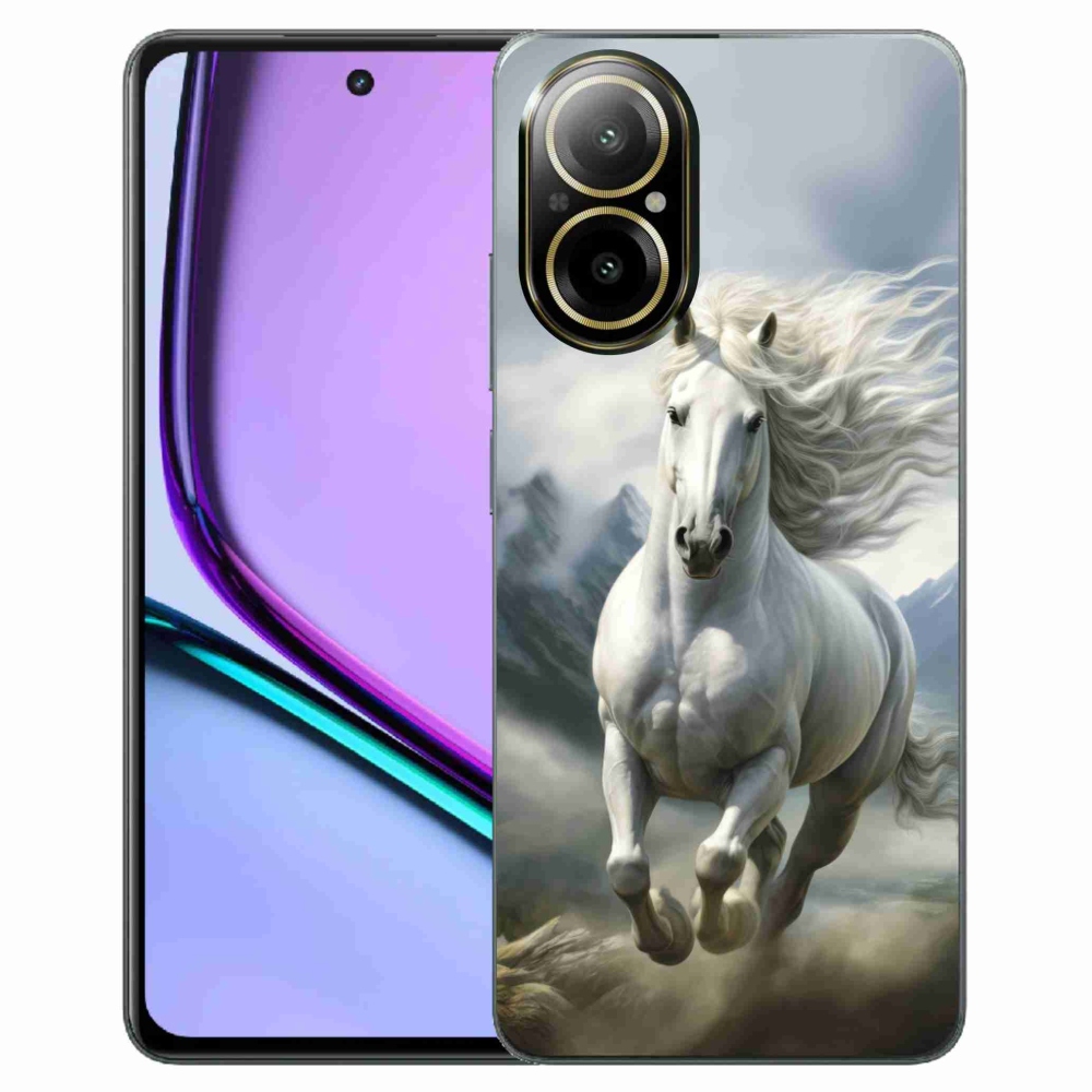 mmCase géltok a Realme C67-hez – Futó fehér ló 3