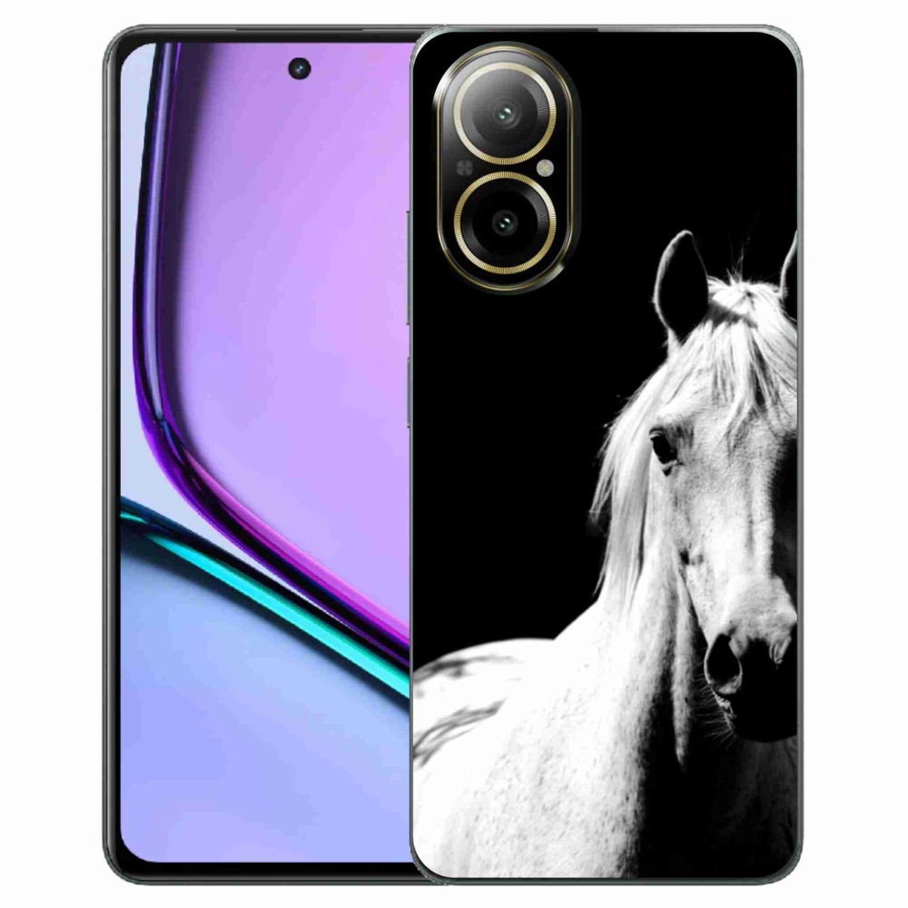 mmCase géltok a Realme C67-hez – fehér ló 5