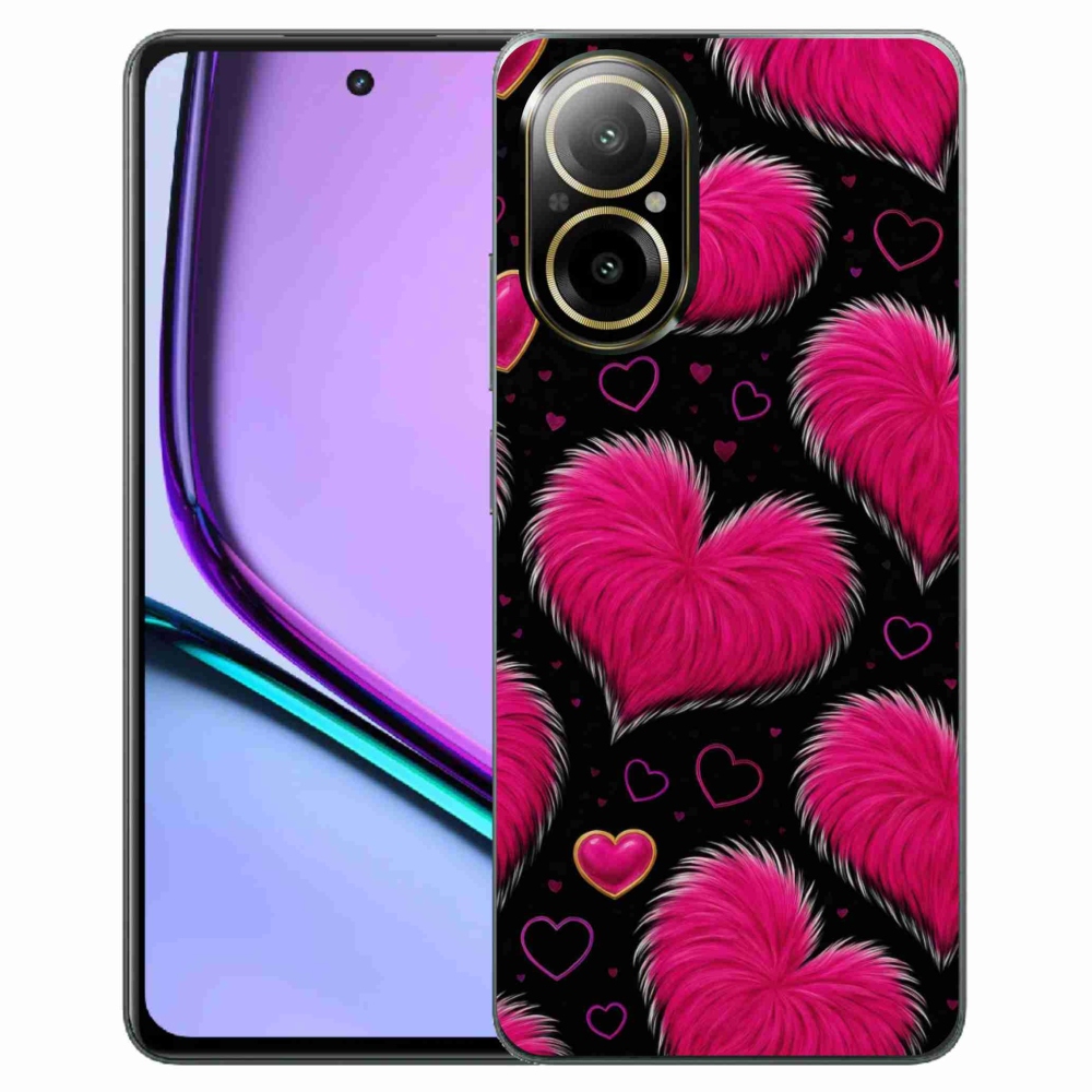 mmCase gélhuzat a Realme C67-hez – puha szívek