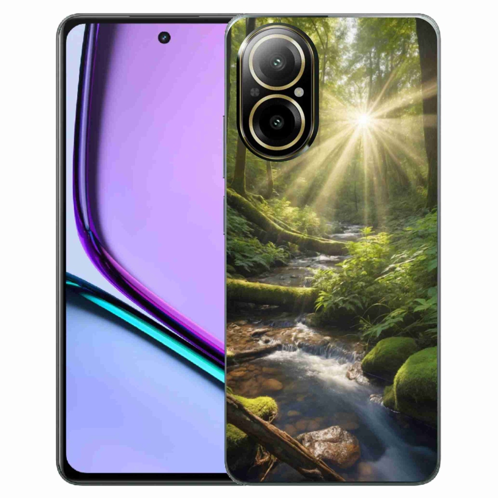 mmCase gélhuzat a Realme C67-hez – erdő mélye