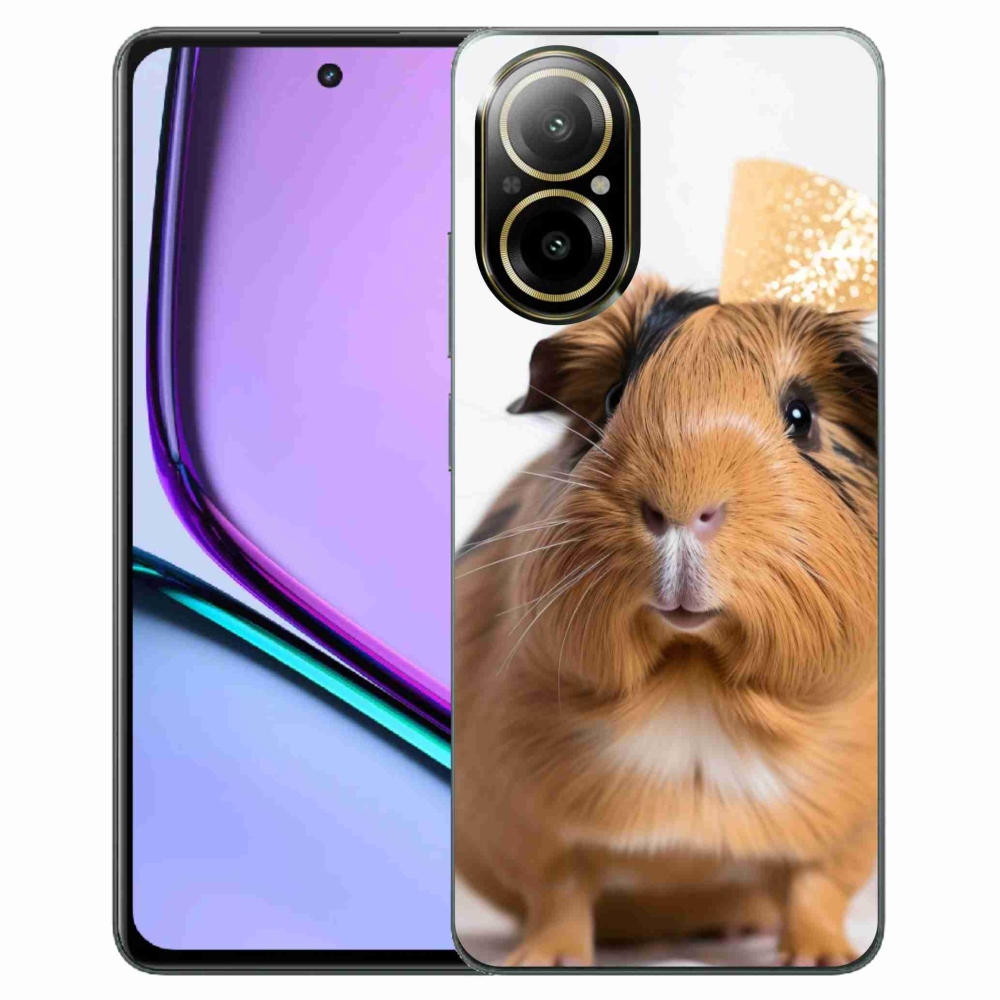 mmCase géltok a Realme C67-hez – barna tengerimalac