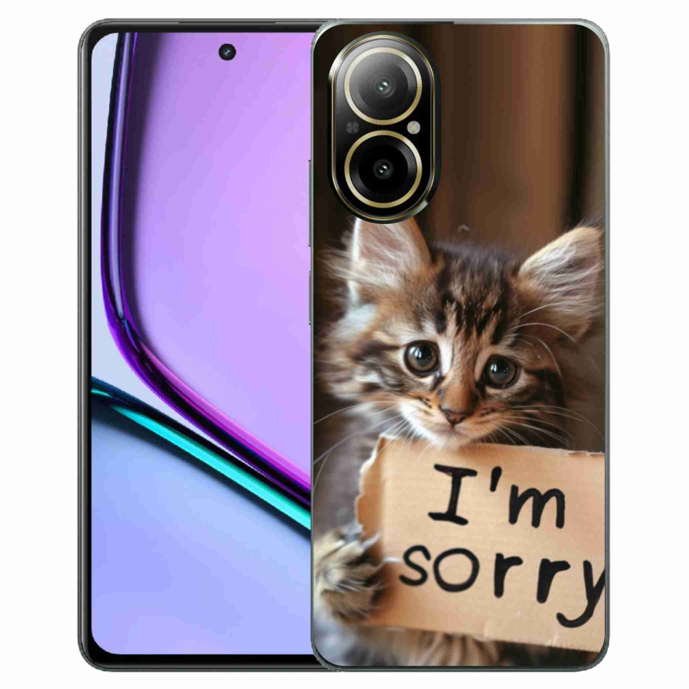 mmCase géltok a Realme C67-hez – macskás mintás