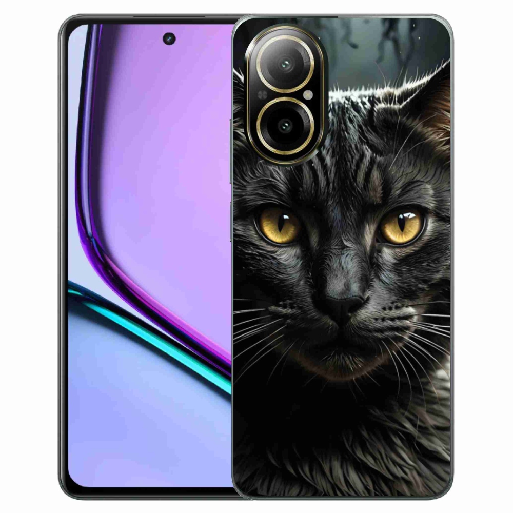 mmCase géltok a Realme C67-hez – macskás mintázat 3