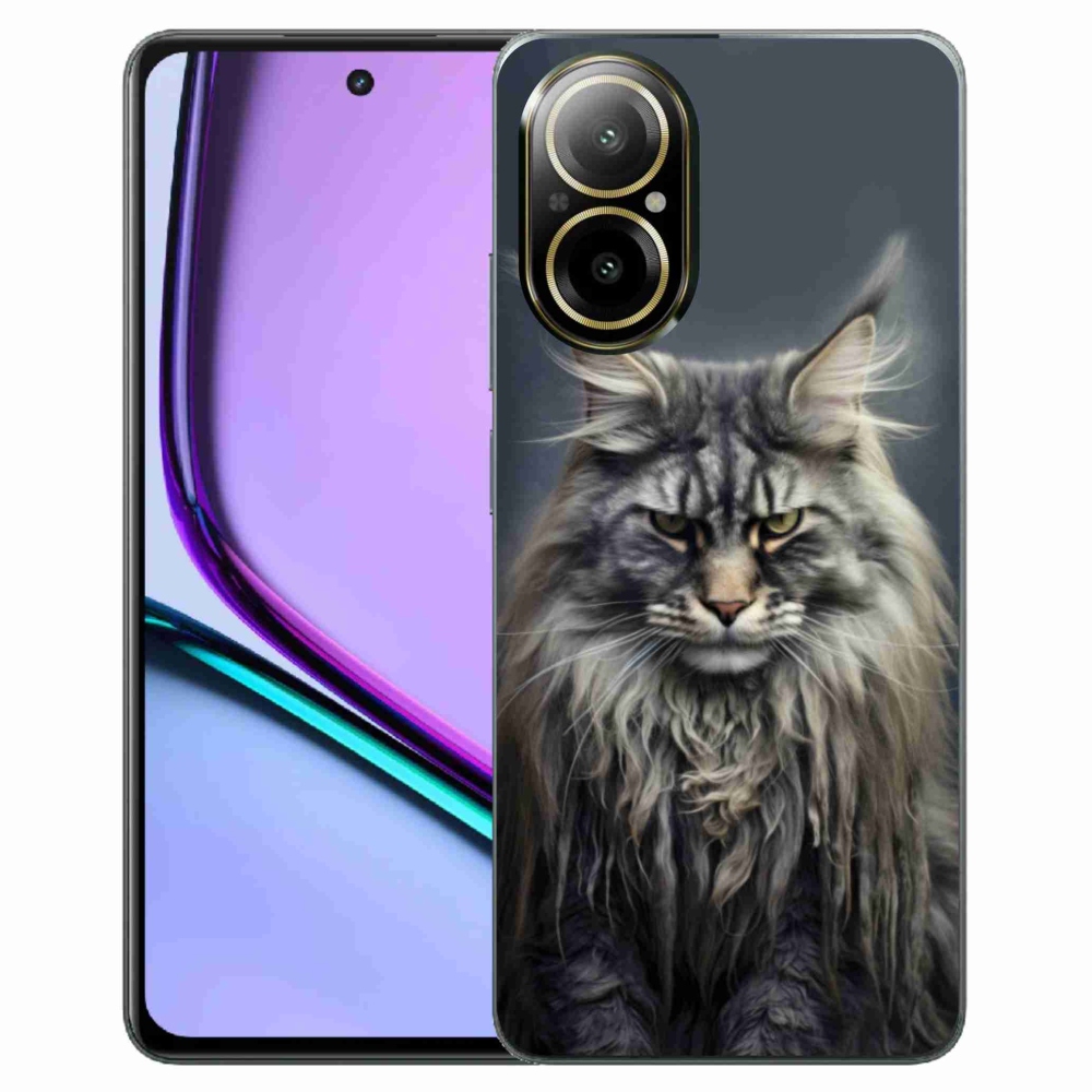 mmCase géltok a Realme C67-hez – macskás mintázat 4