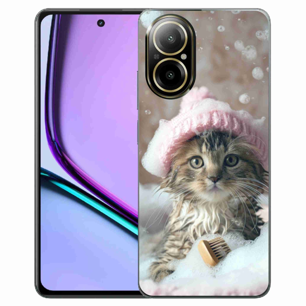 mmCase géltok a Realme C67-hez – cica és fürdő
