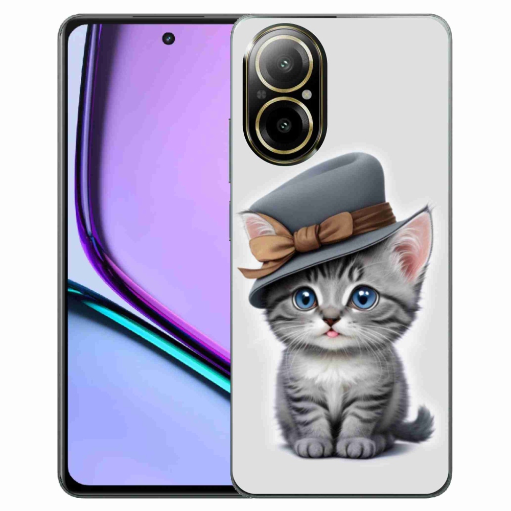 mmCase géltok a Realme C67-hez – kalapos cica