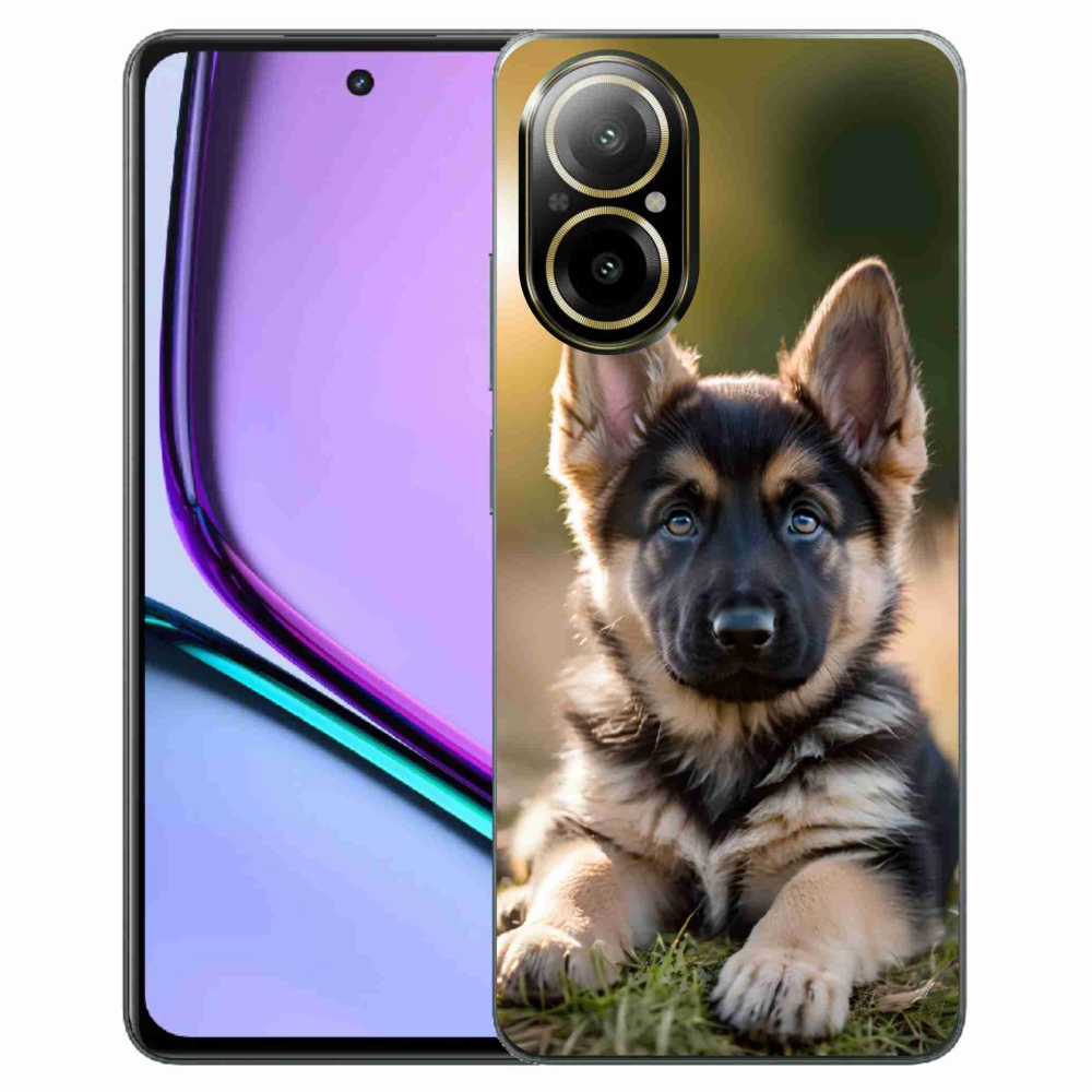 mmCase géltok a Realme C67-hez – német juhászkutya a természetben